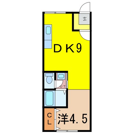 深川総合ハイツ第三の物件間取画像